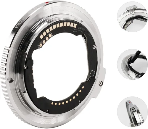 Vista 13 de VILTROX Adaptador de lente PL-L, anillo convertidor de lente de cámara, anillo adaptador compatible con lente PL a cámara de montaje en L Panasonic