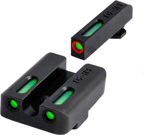 Vista 28 de Truglo TFX PRO - Mira de pistola, tritio brillante a prueba de golpes y vista nocturna de fibra óptica para pistolas, compacta, duradera y sin