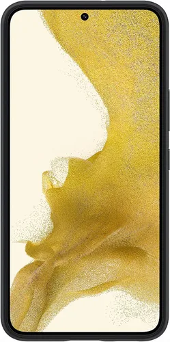 Vista 2 de Samsung S22 Silicone Cover Negro