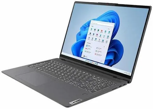 Vista 7 de Lenovo Flex 5 WQXGA 2 en 1 de 16 pulgadas (2560 x 1600) 16:10 portátil con pantalla táctil, 10-Core i7-1255U, 400nits, 100% sRGB, KB retroiluminado