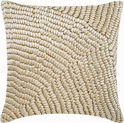 Vista 11 de The HomeCentric Funda de almohada color crema para sofá, funda de almohada moderna de 12 x 12 pulgadas, funda de almohada cuadrada de satén, funda