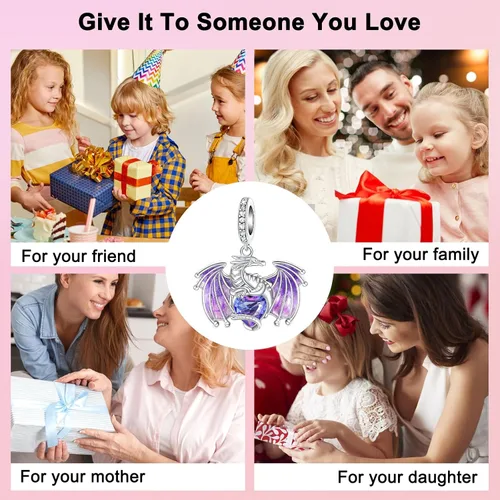 Vista 305 de Abalorios de plata de ley 925 con letras de la A ~ Z, para pulseras, collares, Día de San Valentín, Día de la Madre, joyería regalos para mujeres