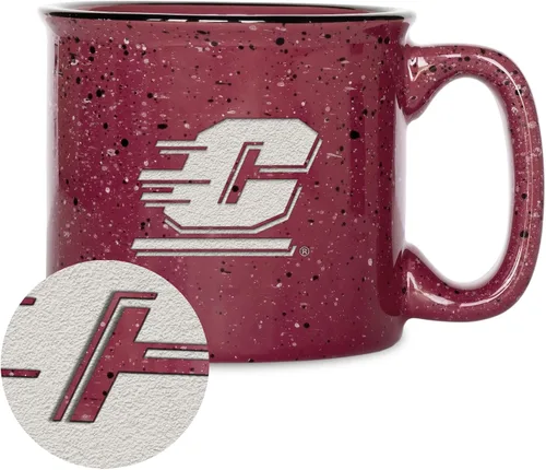 Vista 27 de Rico Industries NCAA Speckle 12oz Laser Engraved Campfire Mug