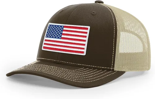 Vista 14 de Joe's USA Richardson 112 - Gorras de camionero con parche gráfico personalizado - Gorras estructuradas de cinco y seis paneles Richardson Premium
