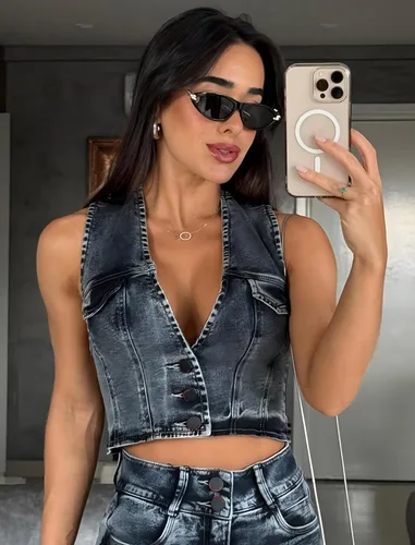 Vista 4 de Gafas de sol retro ovaladas de ojo de gato para mujer, diseño Y2k, de moda, con patillas de metal, protección UV