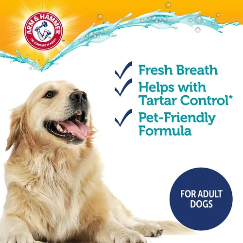 Vista 5 de Arm & Hammer Complete Care - Kit dental para perros, pasta de dientes enzimática para perros con sabor a pollo, cepillo de dientes y cepillo