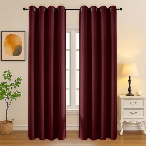 Vista 76 de Simplebrand Juego de 2 paneles de cenefa aguamarina para ventana de cocina de 14 pulgadas de largo, cortinas de oscurecimiento de habitación