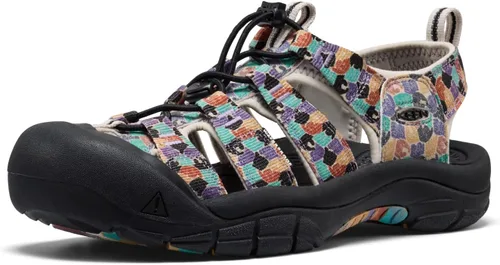 Vista 14 de KEEN Newport H2 Sandalias de punta cerrada para hombre Aleación/oro crema