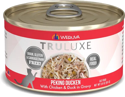 Vista 12 de Comida enlatada sabor cordero y pato TruLuxe Glam 'n Punk marca Weruva (24 unidades de 3 onzas cada una)