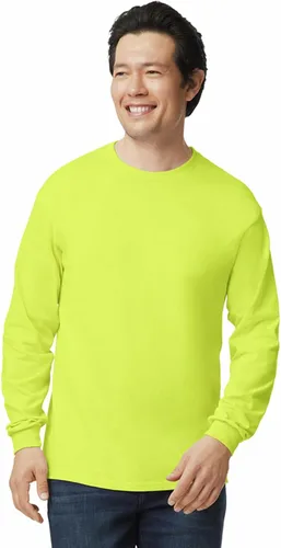 Vista 89 de Gildan - Camiseta de manga larga de algodón ultra estilo G2400 para adultos, paquete múltiple