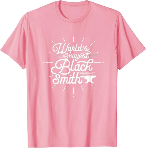 Vista 4 de Blacksmith Blacksmithing Forge Metalsmith Forging T-Shirt Asphalt Grey