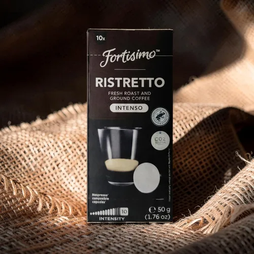 Vista 6 de FORTISIMO 50 Cápsulas ESPRESSO CLASSICO - Cápsulas de espresso compatibles con máquinas Nespresso de línea original