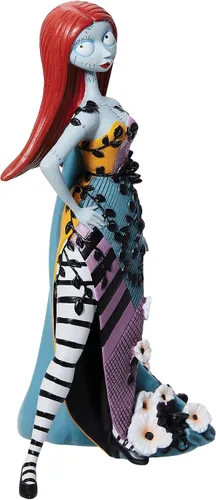 Vista 7 de Enesco Disney Showcase The Nightmare Before Christmas Sally in Gown - Figura botánica de 7.28 pulgadas, multicolor