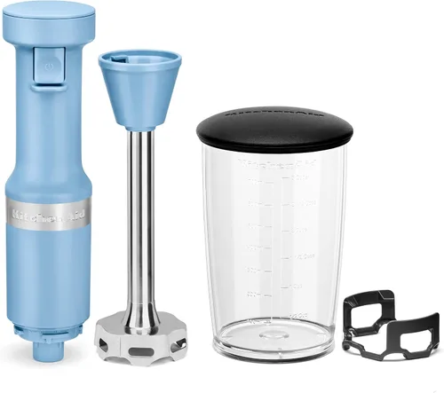 Vista 7 de KitchenAid® Batidora de mano Ultra PowerTM de 5 velocidades y batidora de mano con cable de velocidad variable - Blue Velvet