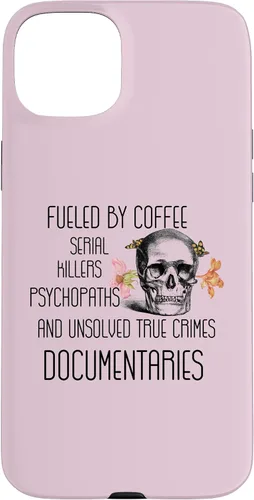 Vista 8 de Funda para iPhone 11 Coffee Serial Killers Psychopaths and Unsolved True Crimes