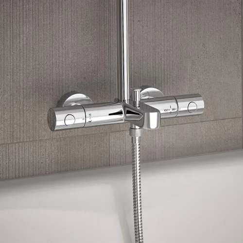 Vista 11 de GROHE 26177002 Euphoria 260 - Sistema termostático de baño/ducha, 1,75 gpm, cromado Starlight