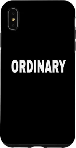 Vista 7 de Funda para iPhone 12 mini ORDINARY Mood Emotion Bold White Text Apparel