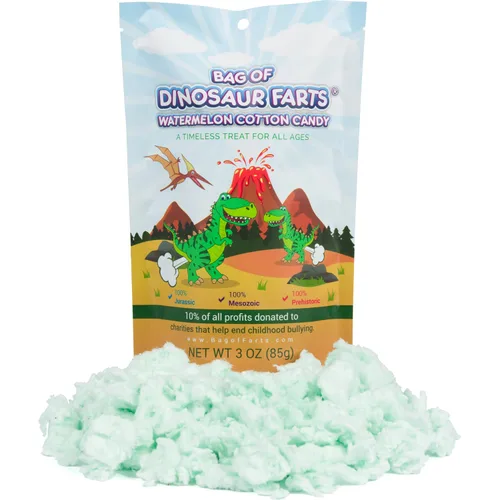 Vista 4 de Bolsa de pedos de conejo, algodón de azúcar de vainilla, gracioso relleno para cesta de Pascua para todas las edades, regalo de cumpleaños único