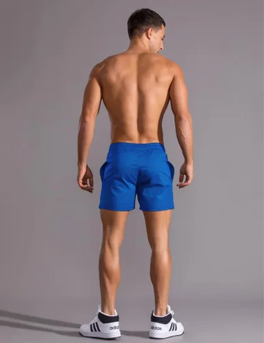 Vista 2 de GYMAPE Hombres Culturismo Gimnasio Entrenamiento 5 pulgadas Deportes Correr Fitness Shorts