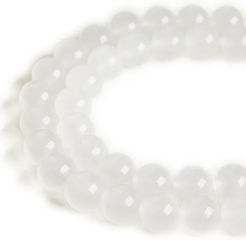 Vista 17 de 60 piezas de cuentas de turquesa africana natural de 6 mm, cuentas de piedras preciosas naturales, cuentas sueltas redondas para hacer joyas