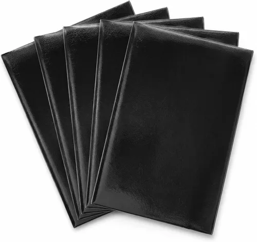 Vista 4 de Ultra PRO - 200 unidades Fundas protectoras para mazos de cartas negras PRO-Gloss tamaño estándar, Protege y almacena cartas coleccionables