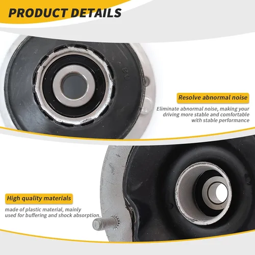 Vista 4 de 31336760943 2 unids soportes de puntal delantero izquierdo derecho para BMW 2008-2013 120i 318i 320i 325i 330i 335i 330Ci 545i 550i 645Ci 630i 650i