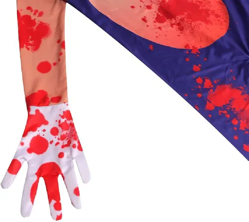 Vista 4 de Quenny Disfraz de Halloween sonic, disfraz de cosplay de dibujos animados.