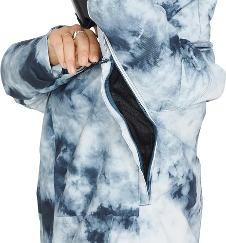Vista 7 de Volcom Westland - Chaqueta con capucha de invierno para snowboard y esquí, PARENT