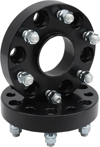 Vista 8 de IRONTEK Espaciadores de rueda de 6 x 5.5 compatibles con Chevy Silverrado 1500 99-24/Avalanche/Express 1500/Tahoe; para GMC Savana 1500/Sierra