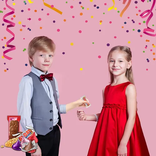 Vista 7 de Caramelos de chocolate para el día de la madre, mezcla de 5 libras, dulces para el día de la madre envueltos individualmente, mini barras