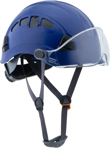 Vista 8 de Casco de seguridad – Casco aprobado por ANSI Z89.1 ajustable – Suspensión de trinquete de 6 puntos y cascos OSHA