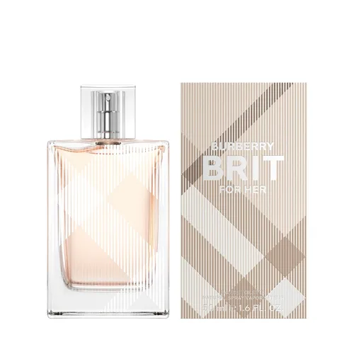 Vista 2 de BURBERRY Brit Eau de Toilette - Perfume floral para mujer con notas de pera helada, almendra azucarada y vainilla - Perfumes de lujo para mujer