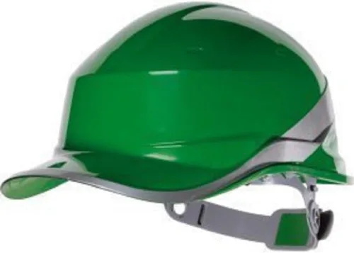 Vista 6 de Venitex Delta Plus Diamond V casco sólido de seguridad con diseño beisbolero Negro