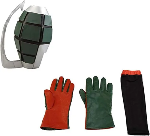 Vista 4 de Traje de hombre para My Hero Academia Boku no Hero Akademia Katsuki Bakugou Cosplay