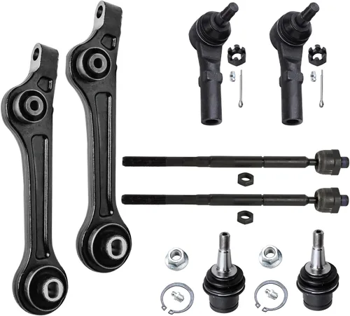 Vista 207 de Detroit Axle - Kit de brazos de control de extremo de 8 piezas para Toyota 2001-2003 Highlander 2002-2003 Camry Lexus ES300, 2 conjuntos de brazos