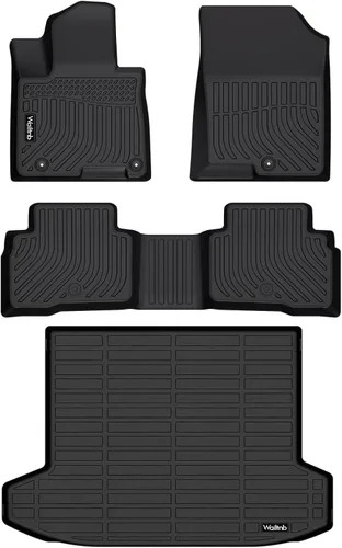 Vista 109 de Tapetes de piso para todo clima y forro de carga con respaldo para Chevrolet Suburban de 7 asientos 2021-2025 / GMC Yukon XL de 7 asientos