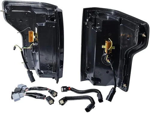 Vista 7 de Astra Depot Compatible con Ford F150 2015-2020 Pickup de 4 puertas, conjunto de luces traseras para conductor, luces de señal de giro inverso
