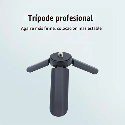 Vista 6 de Mini trípode para DJI Osmo Pocket 3, para bolsillo 3 cardán cámara trípodes soporte de escritorio