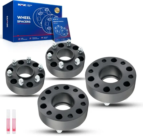 Vista 22 de KAX - Espaciadores de rueda de 0.197 x 4.252 in, espaciador centrado en cubo de 5 lengüetas para Ford Escape Negro