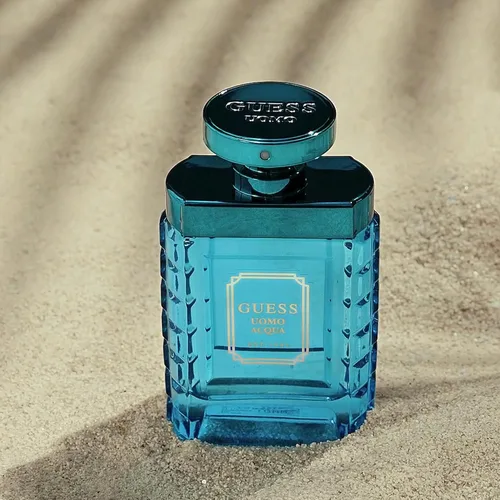 Vista 8 de Guess Uomo Acqua Eau de Toilette Colonia Spray para hombre, 1.0 onzas líquidas