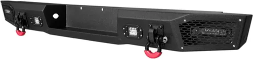 Vista 5 de Vijay Parachoques trasero para Ford F150 1992-1997 con luces y anillos en D