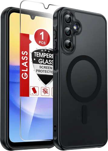 Vista 157 de LeYi Funda para teléfono Samsung-S23: protector de pantalla e imán MagSafe Púrpura