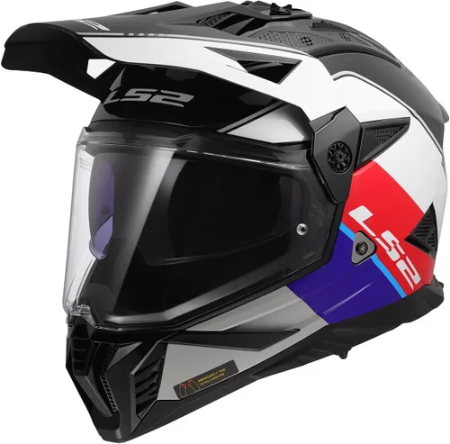 Vista 8 de LS2 Casco Blaze II Adventure para motocicleta con parasol