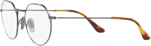 Vista 3 de Ray-Ban RX8165v Jack - Marco redondo de titanio para gafas graduadas