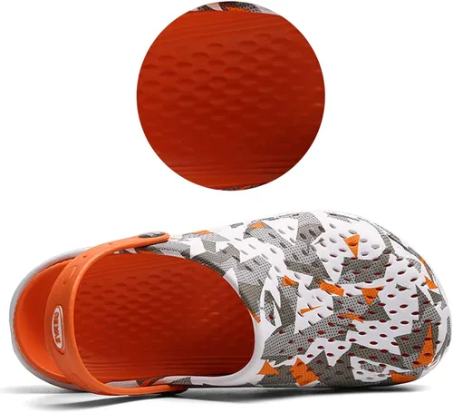 Vista 3 de CERYTHRINA Zuecos de jardín para hombre y mujer, sandalias de verano ligeras, antideslizantes, zapatos deportivos unisex para adultos, para piscina
