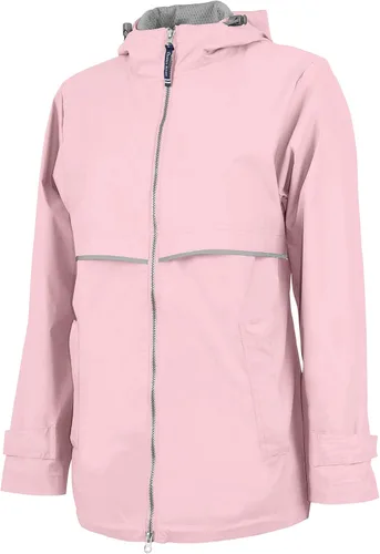 Vista 2 de Charles River Apparel Chaqueta impermeable y viento New Englander para mujer