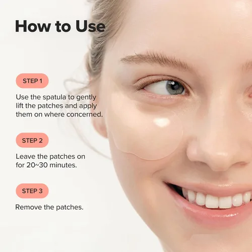 Vista 7 de Beauty of Joseon Revive Parche para Debajo de los Ojos con Retinal y Ginseng para Bolsas Hinchadas Debajo de los Ojos, Máscaras con Péptido