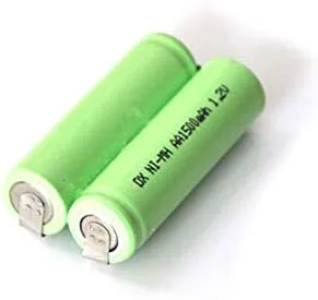 Vista 2 de Batería recargable Ni-Mh de 2,4 V AA (1500 mAh, 2 A, Ni-Mh, para maquinilla de afeitar eléctrica)