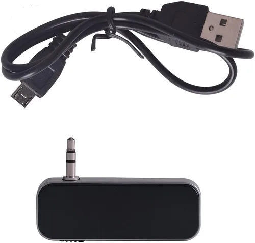 Vista 7 de Beinhome Kit de adaptador de audio con transmisor de FM, transmisor de radio inalámbrico en el automóvil, puerto auxiliar de 0.138 in incorporado