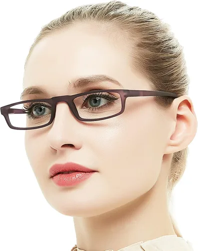 Vista 12 de OCCI CHIARI Gafas de lectura para mujer TR90 lector para hombres 1.0 1.25 1.5 1.75 2.0 2.25 2.5 2.75 3.0 3.5 4.0 5.0 6.0 (azul, 100)
